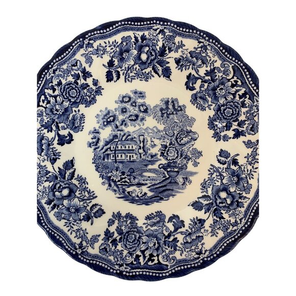 Royal Wessex Churchill Chelsea 8" Ceramic Plates Set Of 4 England P10127 - Picture 7 of 8